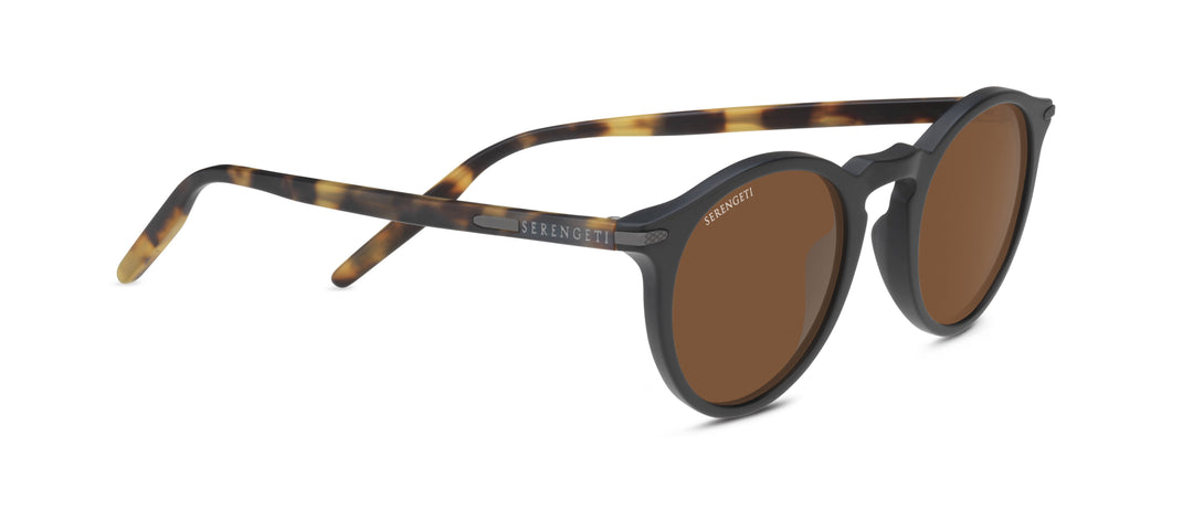 Serengeti Sunglasses - Raffaelle - Matte Black with Matte Mossy Oak Temples (6858387161165)