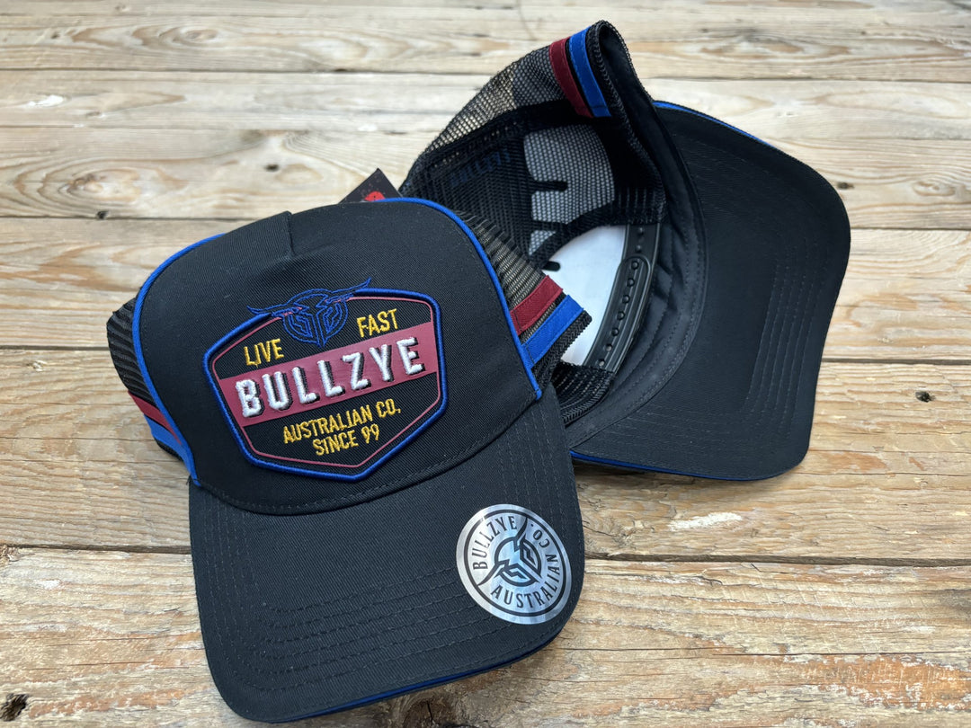 Bullzye Ramsey HP Trucker Cap - Black (7026920620109)