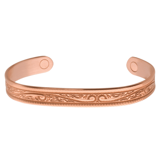 Sabona Copper Magnetic Wrist Band Bracelet - Western Scroll (6795641323597)