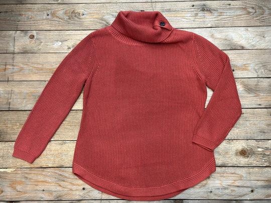 Womens Split Collar Knit Top / Sweater (6856378974285)