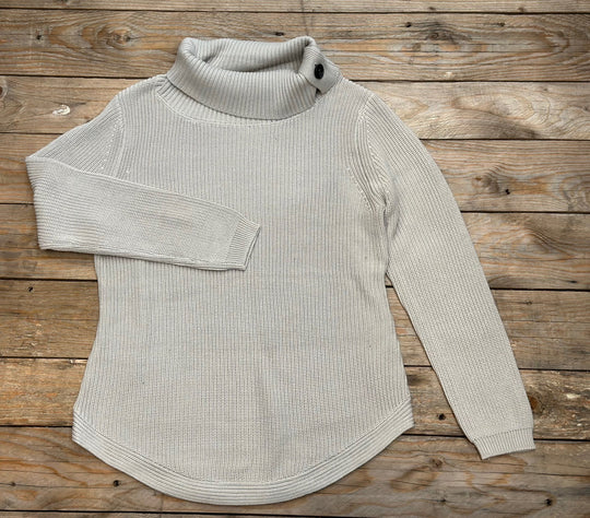 Womens Split Collar Knit Top / Sweater (6856378974285)