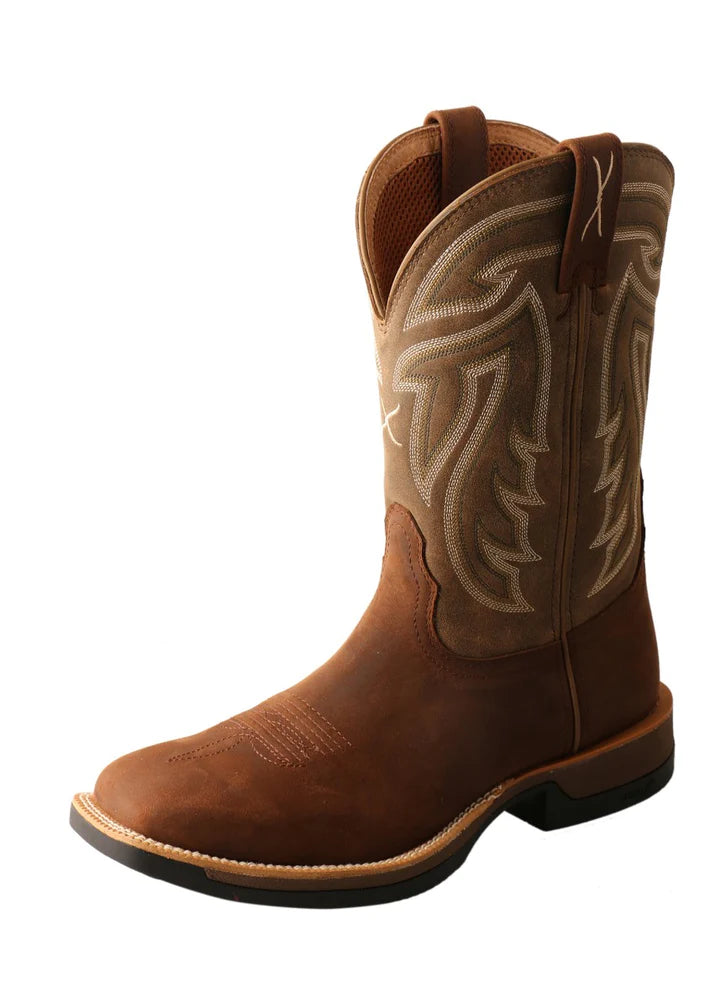 Mens Twisted X 11" Tech X Boot - Hickory / Bomber (6831085256781)