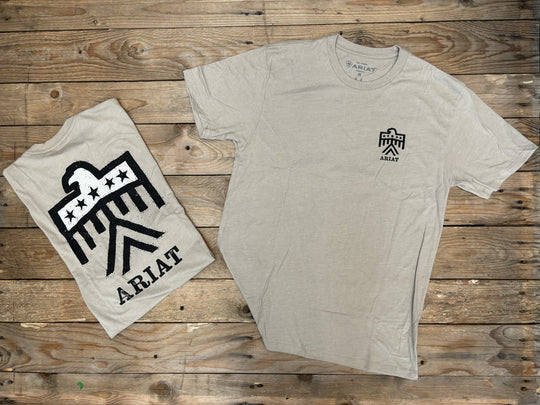 Mens Ariat Thunderbird Tee - Khaki (7011986931789)