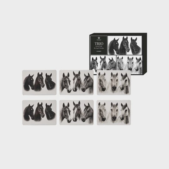 Trio - Horse Placemats 6 pack (6924273680461)