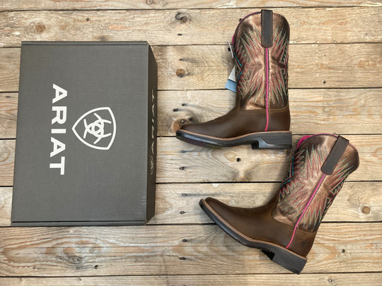 Womens Ariat Ridgeback Boot - Distressed Tan (6913188659277)